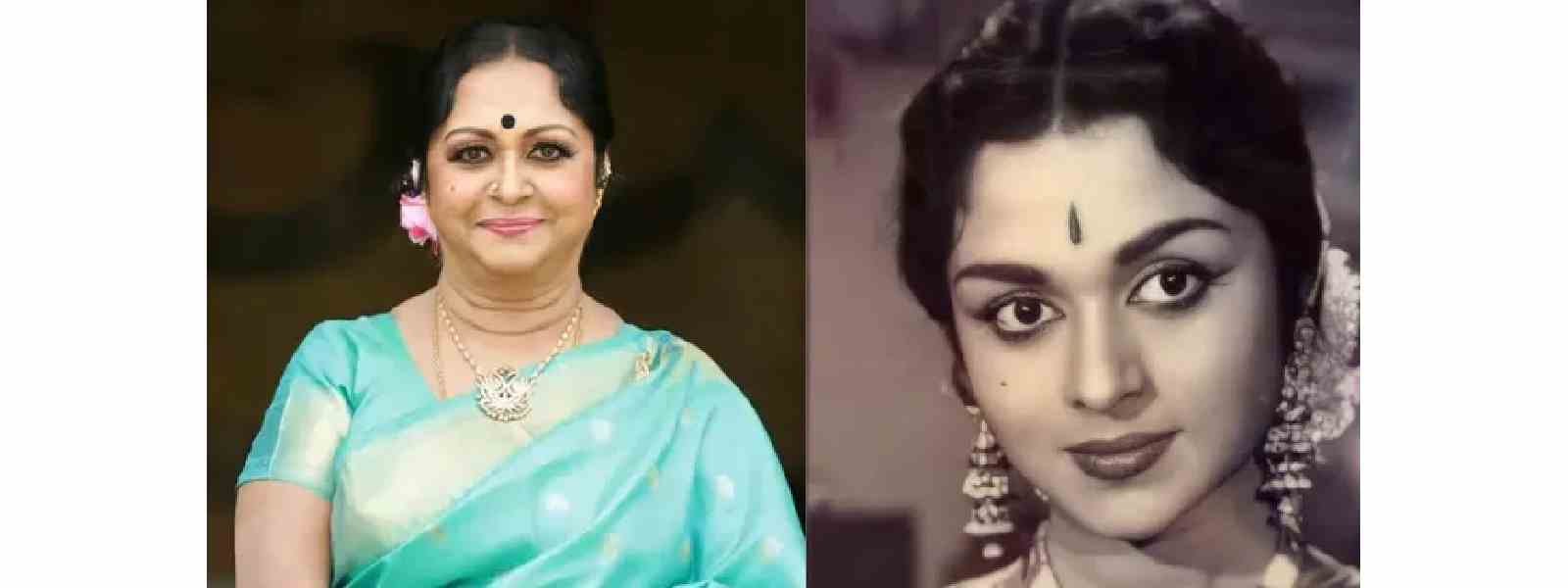 பழம்பெரும் நடிகை சரோஜா தேவி காலமானார்..